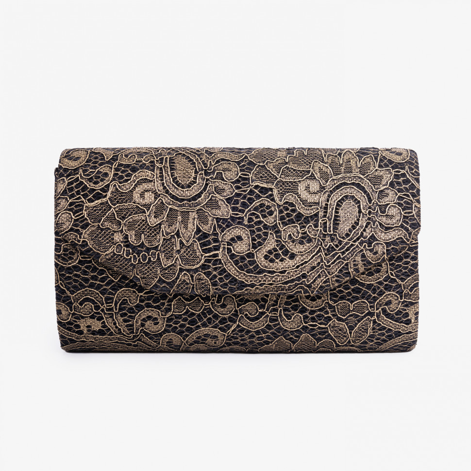 Клатч женский Funxilan 1708-2 black/gold