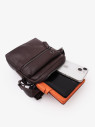 Сумка мужская Baggins 8718 коричневая