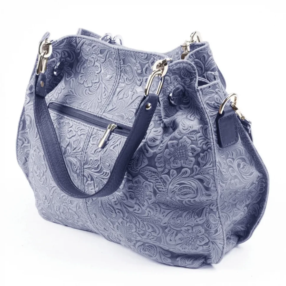 Сумка женская итальянская Roberta Firenze 245 sissi синяя Сумка женская итальянская Roberta Firenze 245 sissi синяя