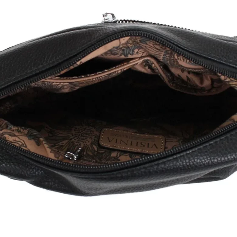 Сумка женская Vishnia, 0103 black Сумка женская Vishnia, 0103 black