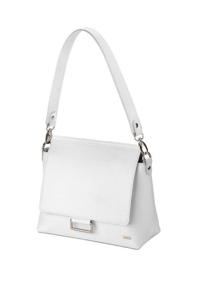 Сумка женская ДЕМИ 79308 КРИСТАЛЛ софти снежная