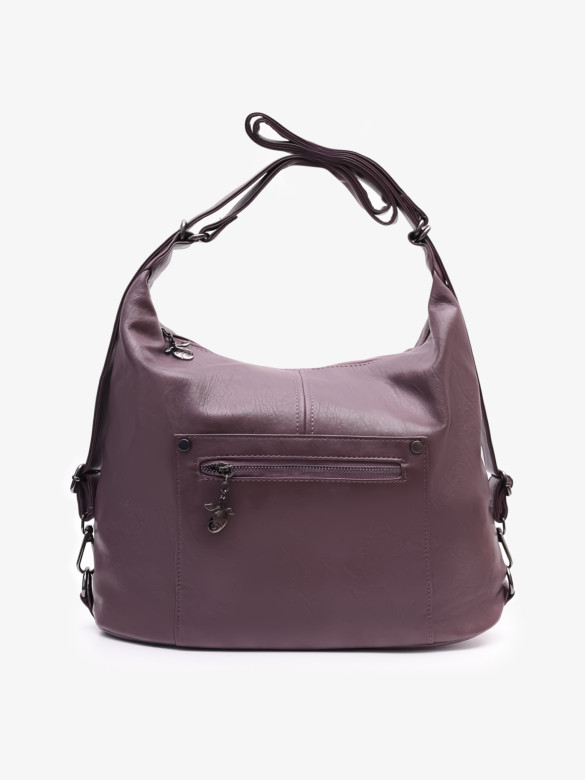 Сумка-рюкзак Roseshow 83130 темная сирень