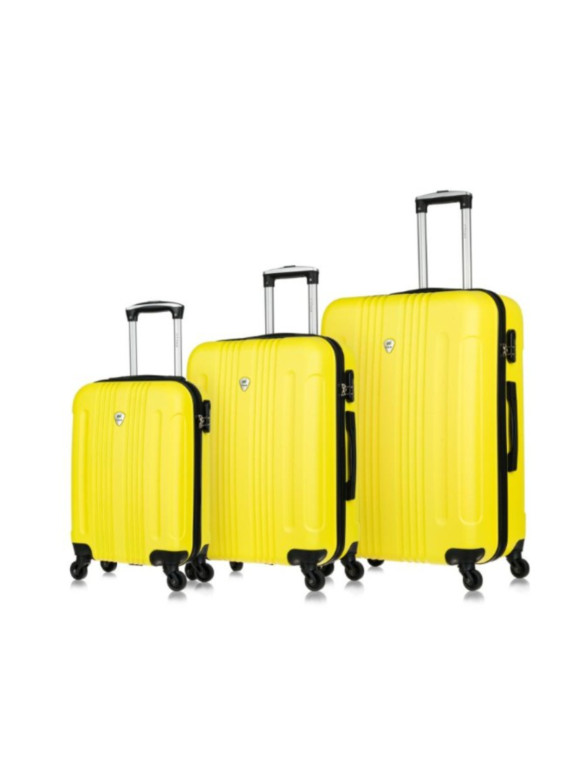 Чемодан L'Case, Bangkok без расширения жёлтый Чемодан L'Case, Bangkok без расширения жёлтый