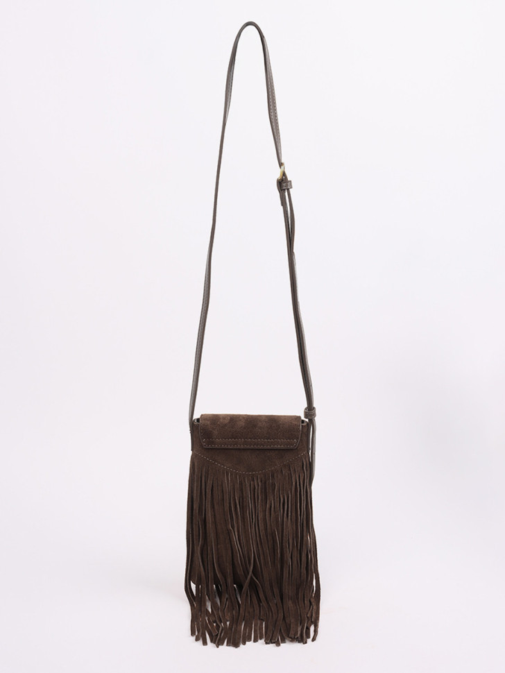 Сумка Lamagio 5840 замша коричневая Сумка Lamagio 5840 замша коричневая