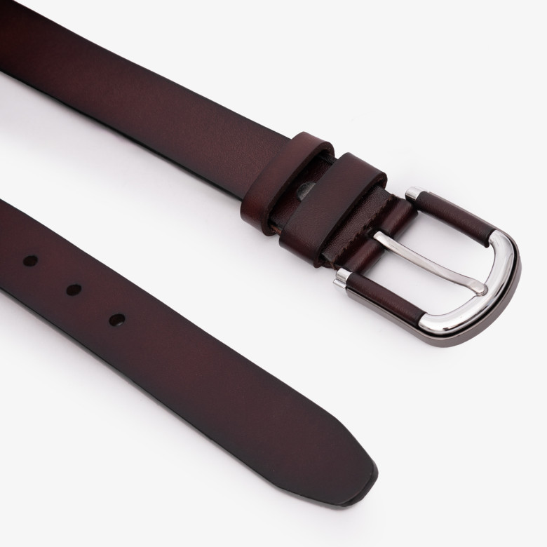 Ремень женский T.I.A. 1470(35) бордовый Ремень женский T.I.A. 1470(35) бордовый