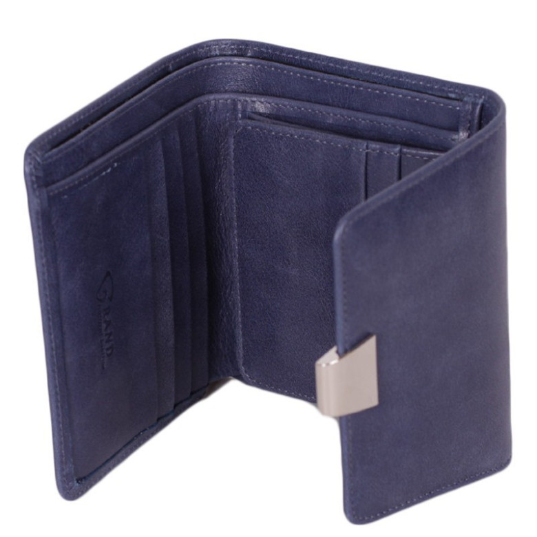 Портмоне женское Grand 02-228-0563 синее