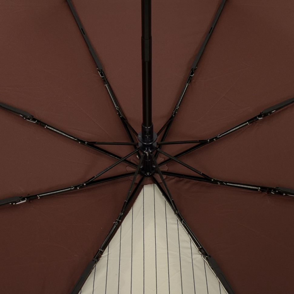 Зонт женский Flioraj, 20001 кокетка, коричневый