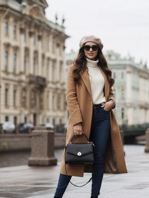 Берет женский Stigler, фрез Берет женский Stigler, фрез