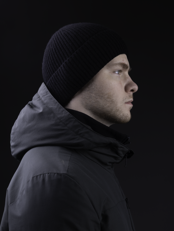 Шапка мужская 11658 MARHATTER чёрный