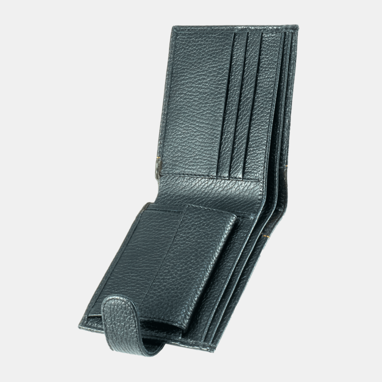 Портмоне мужское ПМ-403-1510/1520 чёрное Портмоне мужское ПМ-403-1510/1520 чёрное