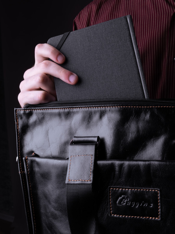 Сумка МУЖ.BG 1015 чер.пул ап(портфель)