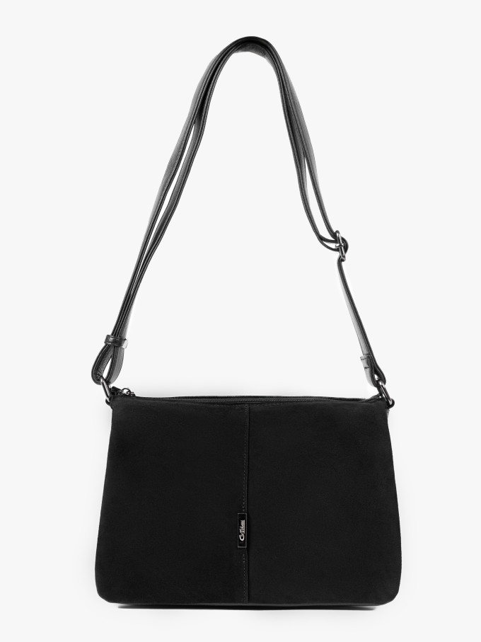 Сумка Gilda Tohetti 60488 black.замша Сумка Gilda Tohetti 60488 black.замша