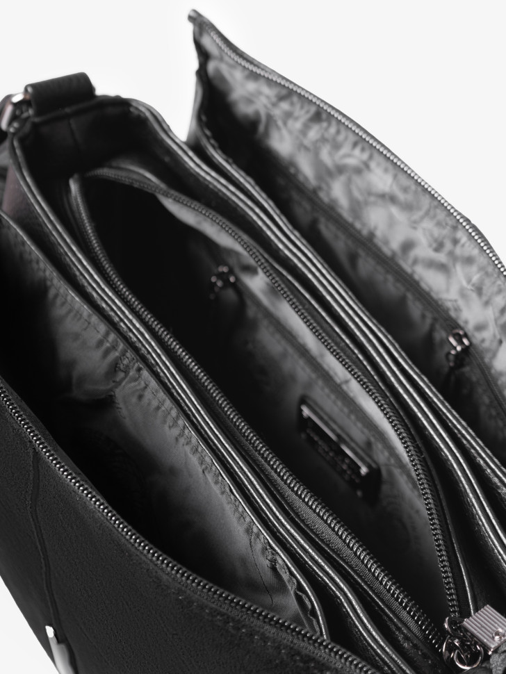 Сумка Gilda Tohetti 60488 black.замша