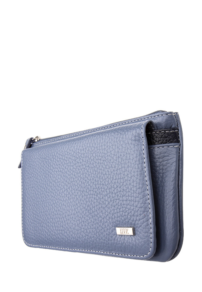 Кошелек Esse, 78160 ИНКАНТО ТУМАН серо-голубой/синий