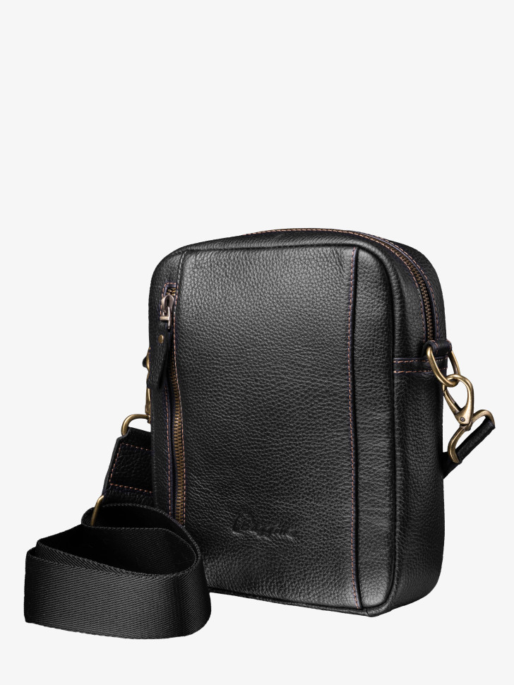 Сумка мужская Baggins 0109 черная фл.