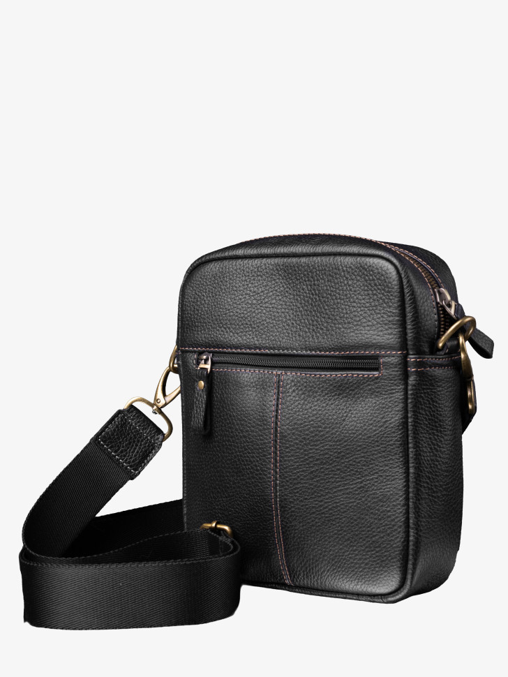 Сумка мужская Baggins 0109 черная фл.