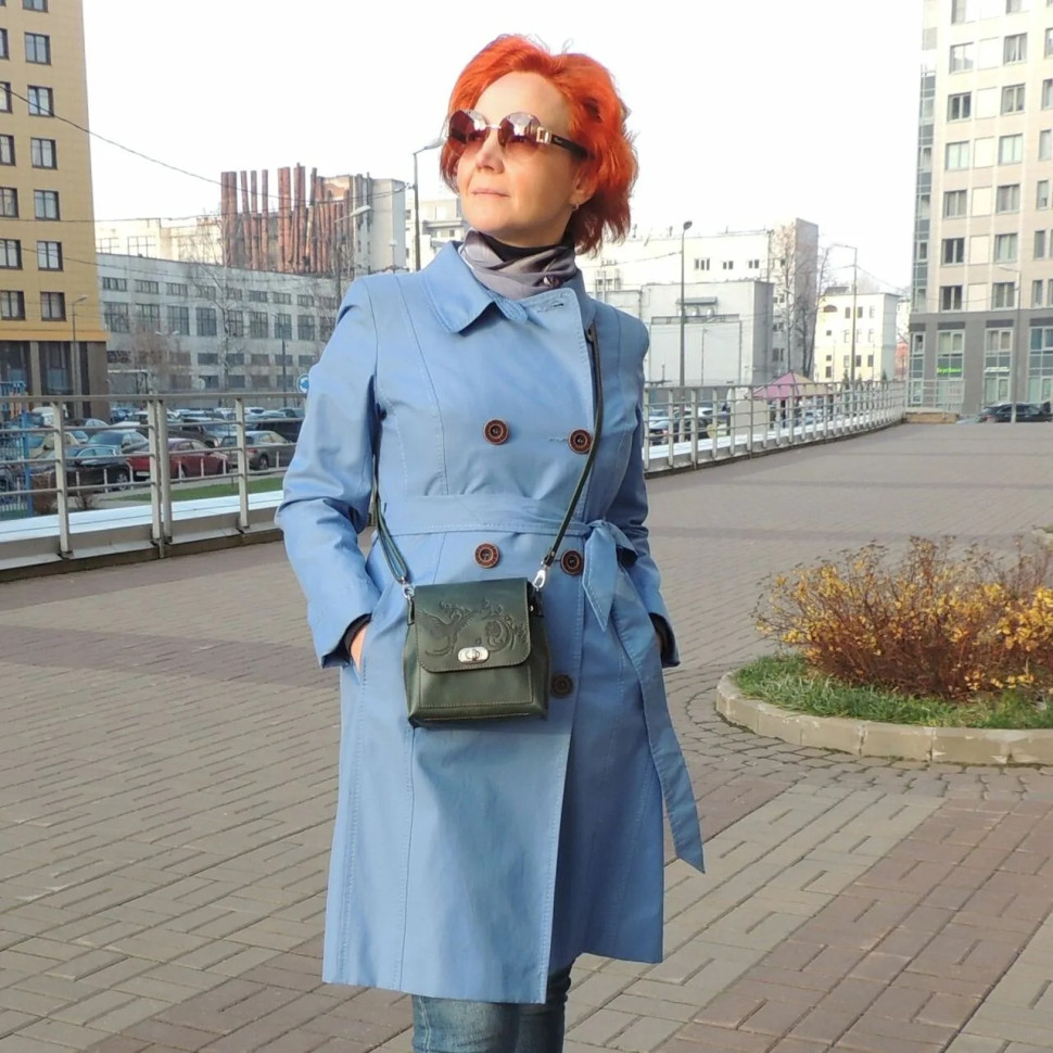 Сумка женская Natalia Kalinovskaya 76т.631 Грин зелёная