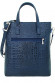Сумка женская Protege, ДС-220-209 Город №23 синяя рептилия Сумка женская Protege, ДС-220-209 Город №23 синяя рептилия