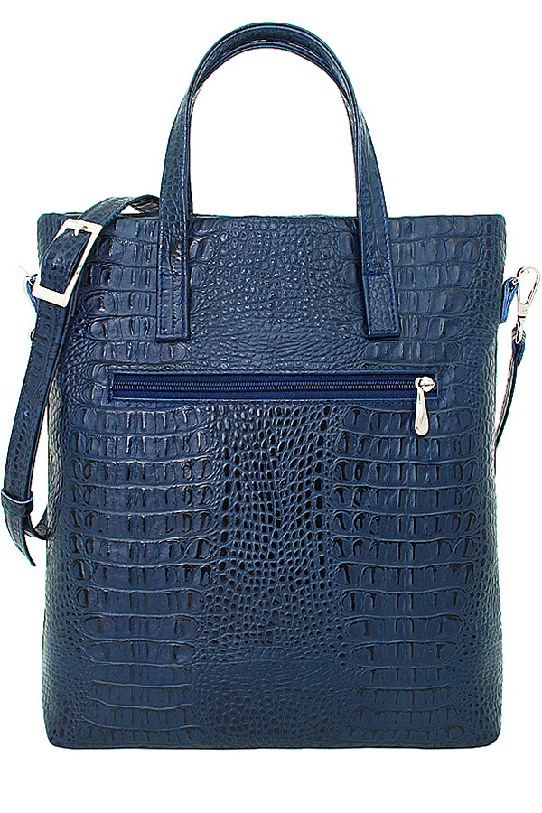 Сумка женская Protege, ДС-220-209 Город №23 синяя рептилия Сумка женская Protege, ДС-220-209 Город №23 синяя рептилия