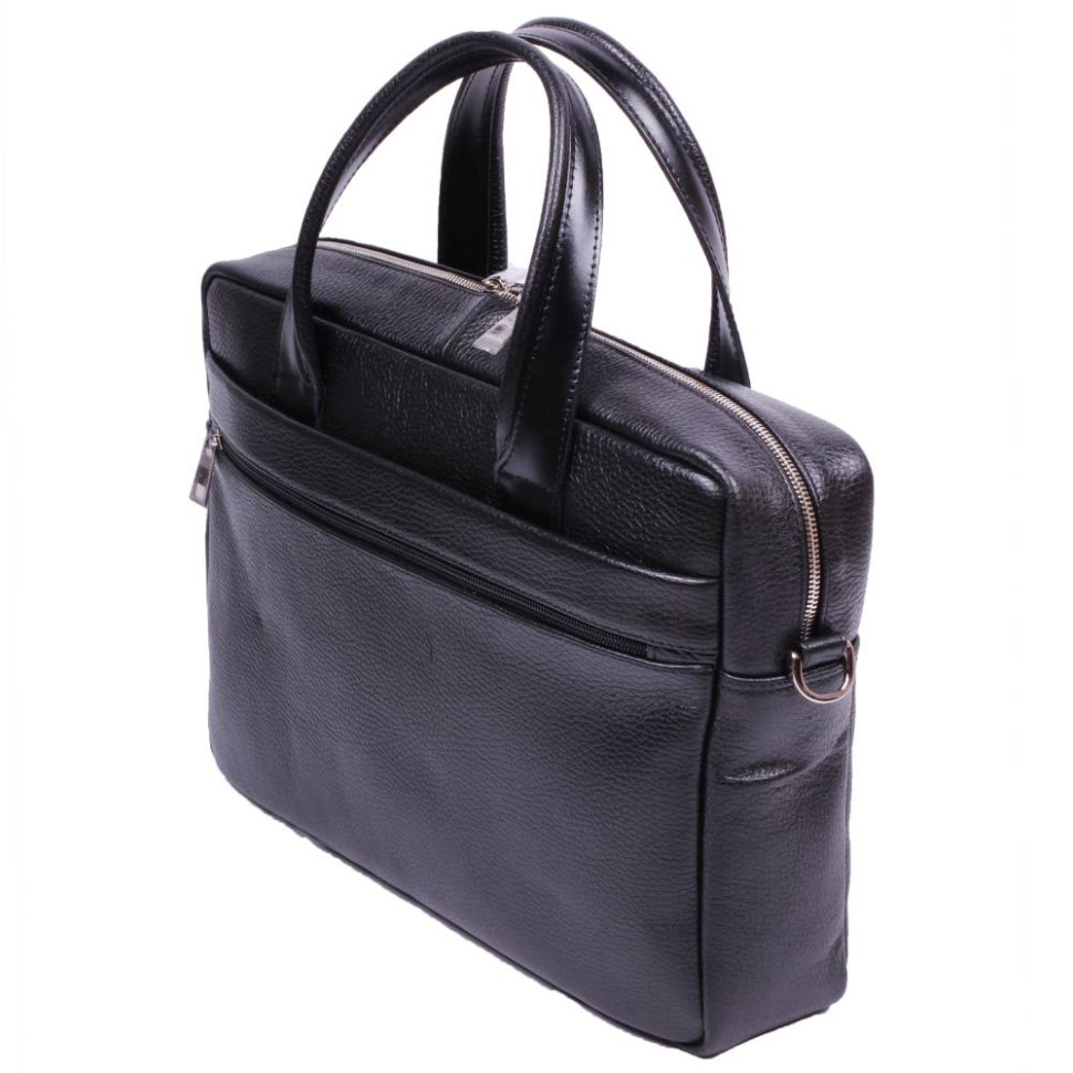 Портфель мужской из кожи Maxsimo Tarnavsky 03 чёрный