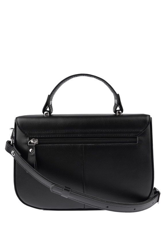 Сумка Esse 74525 МЕГАН DARK черная