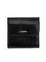 Портмоне женское PerFetto, Flori ПЖ-464-3210 ВАРАН чёрное