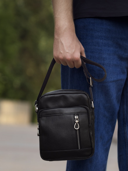 Сумка мужская Baggins 8028 чёрная