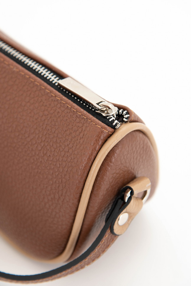 Сумка Protege Ц-568/2.1 бежевый/кэмел флотер  Сумка Protege Ц-568/2.1 бежевый/кэмел флотер