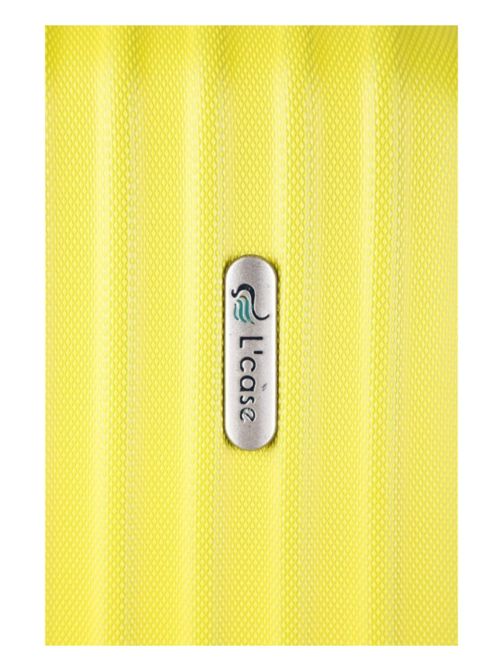 Чемодан L'Case, Krabi без расширения жёлтый