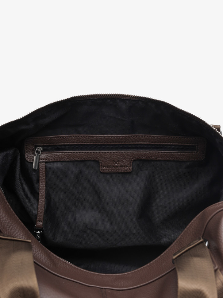 Сумка дорожная Alex&Mia 0118 coffee Сумка дорожная Alex&Mia 0118 coffee