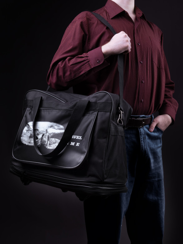 Сумка дорожная Baggins Д 46 черная