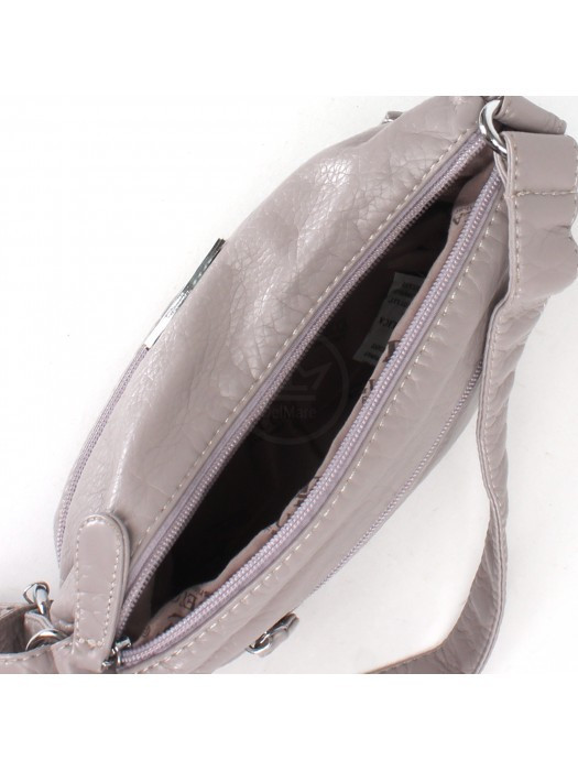 Сумка женская Guecca 7007 светло-серая Сумка женская Guecca 7007 светло-серая