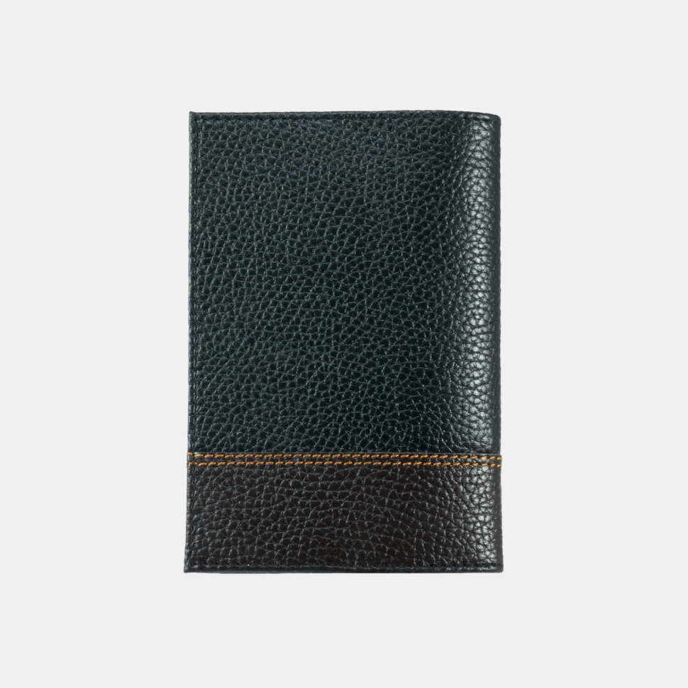 Обложка для паспорта ОП-109-1510/1520 чёрная Обложка для паспорта ОП-109-1510/1520 чёрная