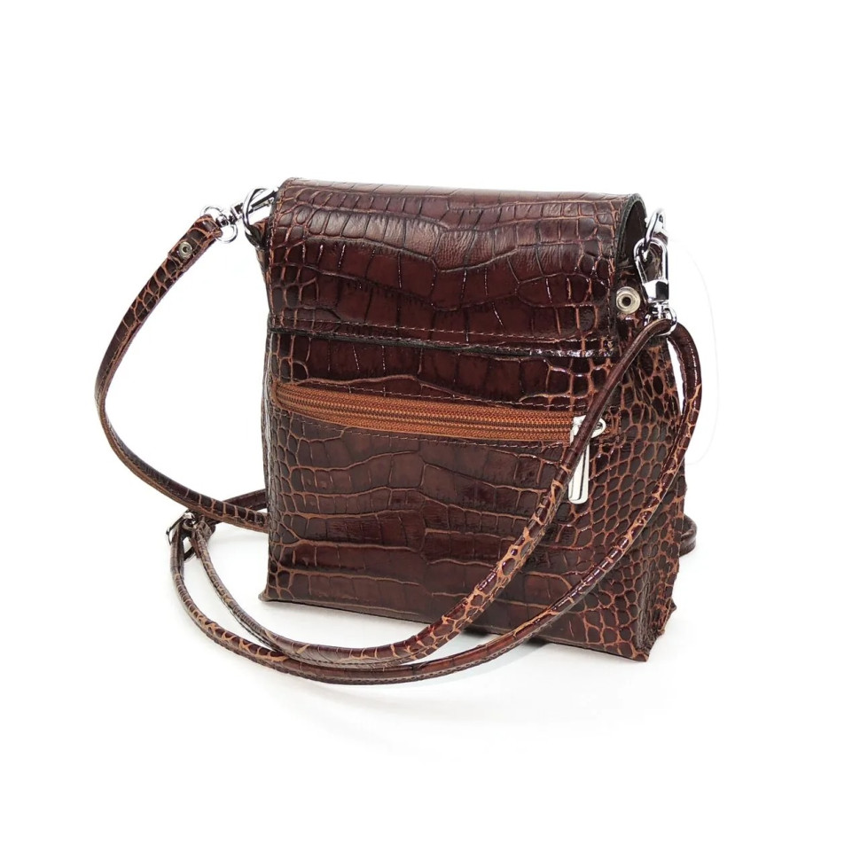 Сумка женская Natalia Kalinovskaya 76р.921 Рики коричневая рептилия Сумка женская Natalia Kalinovskaya 76р.921 Рики коричневая рептилия
