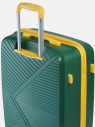 Чемодан L'Case, Lyon без расширения тёмно-зелёный Чемодан L'Case, Lyon без расширения тёмно-зелёный