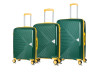 Чемодан L'Case, Lyon без расширения тёмно-зелёный Чемодан L'Case, Lyon без расширения тёмно-зелёный