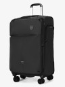 Чемодан из текстиля Kong LV 5901 чёрный 28" 4 колеса