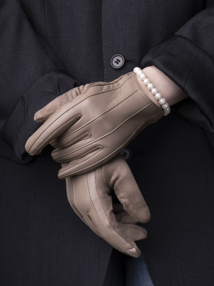 Перчатки женские HAVVS 6026 бежевые